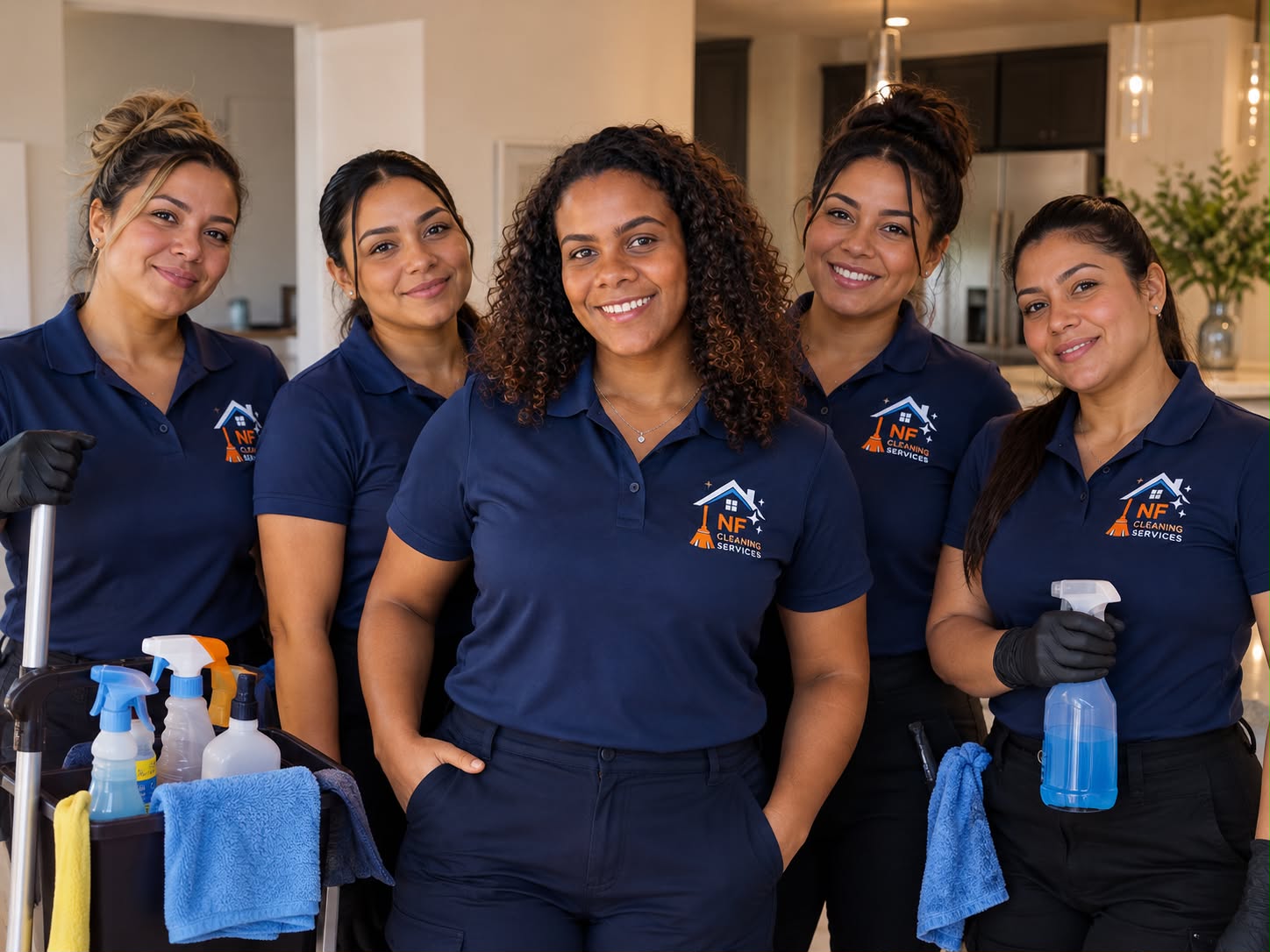 NF Cleaning Services official team with Nayara Fernanda in Matthews, NC